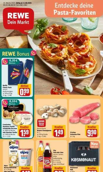 Prospekte REWE - 11.08.2025 - 17.08.2025.