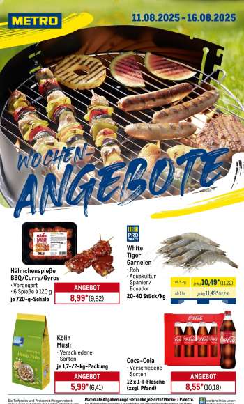 Prospekte Metro - 11.08.2025 - 16.08.2025.