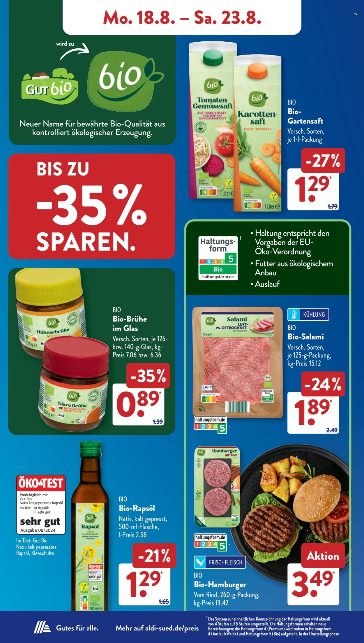 ALDI SÜD Prospekte  - 18.08.2025 - 23.08.2025. Seite 8