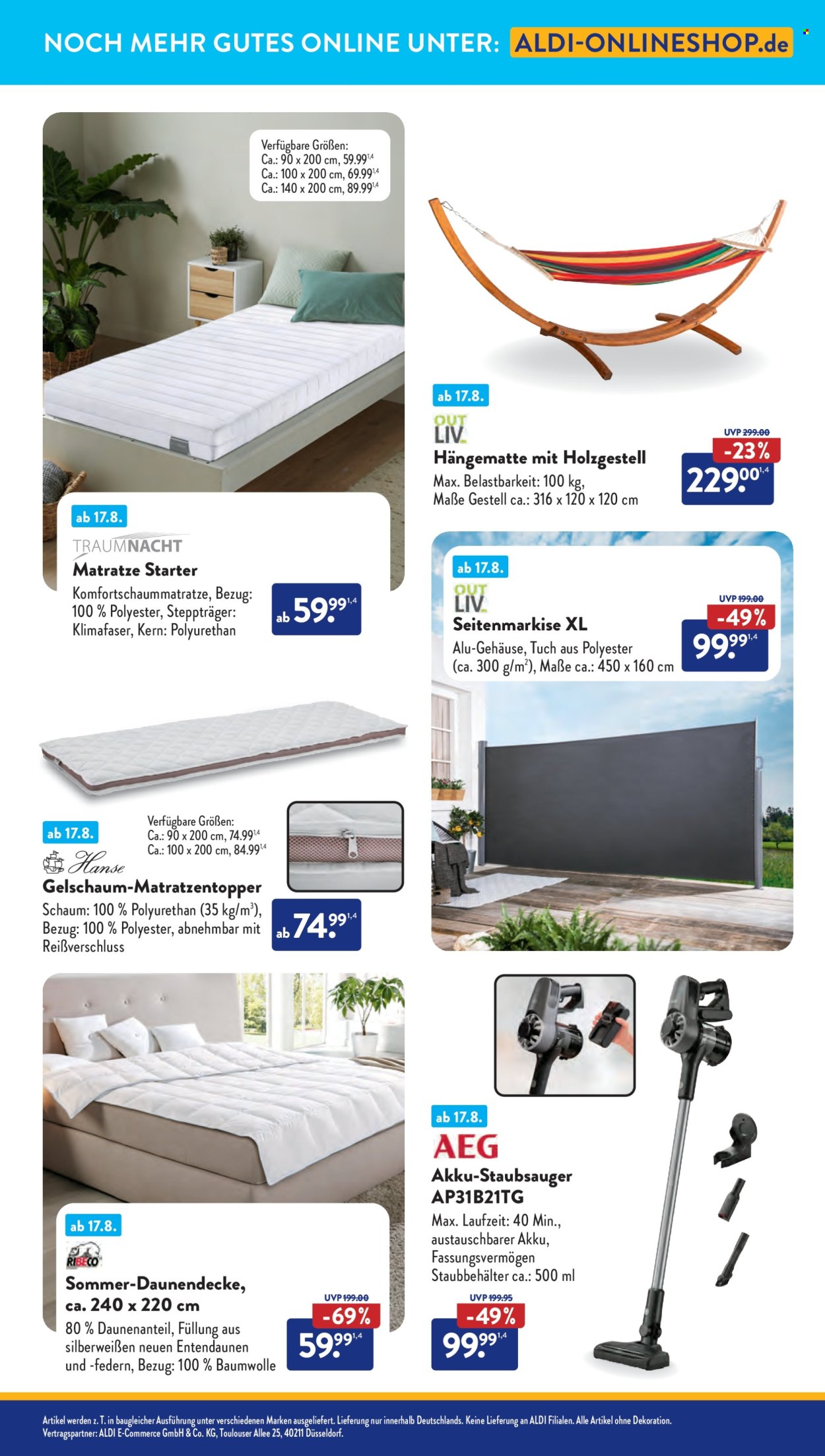 ALDI SÜD Prospekte  - 18.08.2025 - 23.08.2025. Seite 34