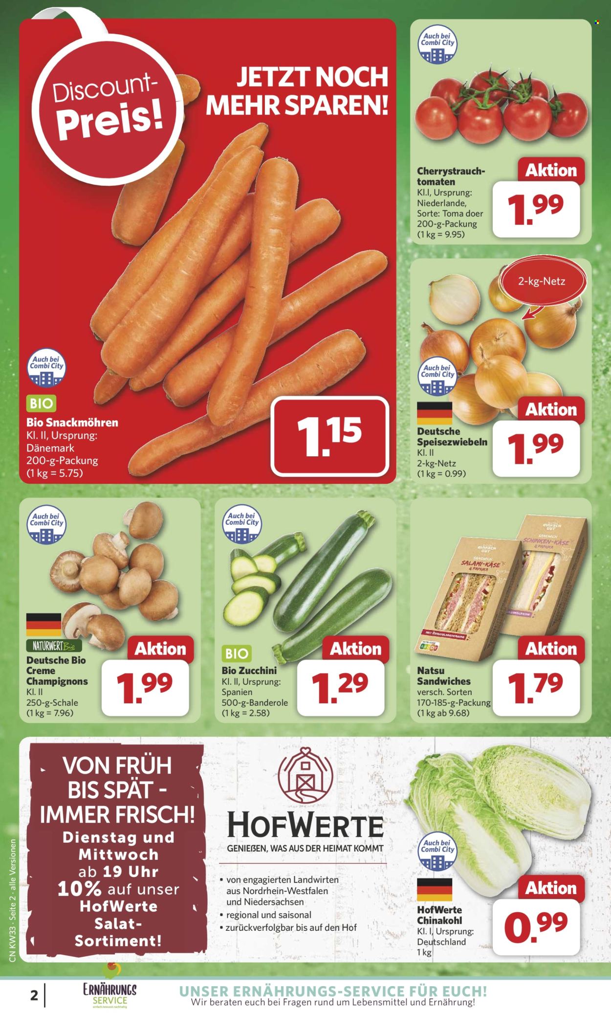 Combi Prospekte  - 11.08.2025 - 16.08.2025. Seite 2