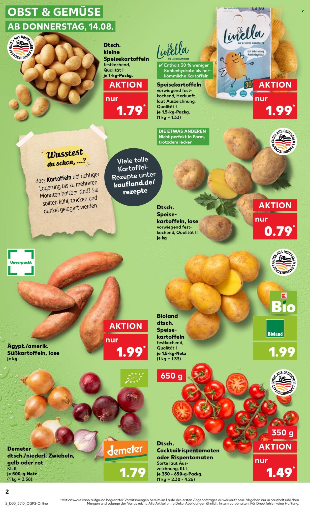 Kaufland Prospekte  - 14.08.2025 - 20.08.2025. Seite 2
