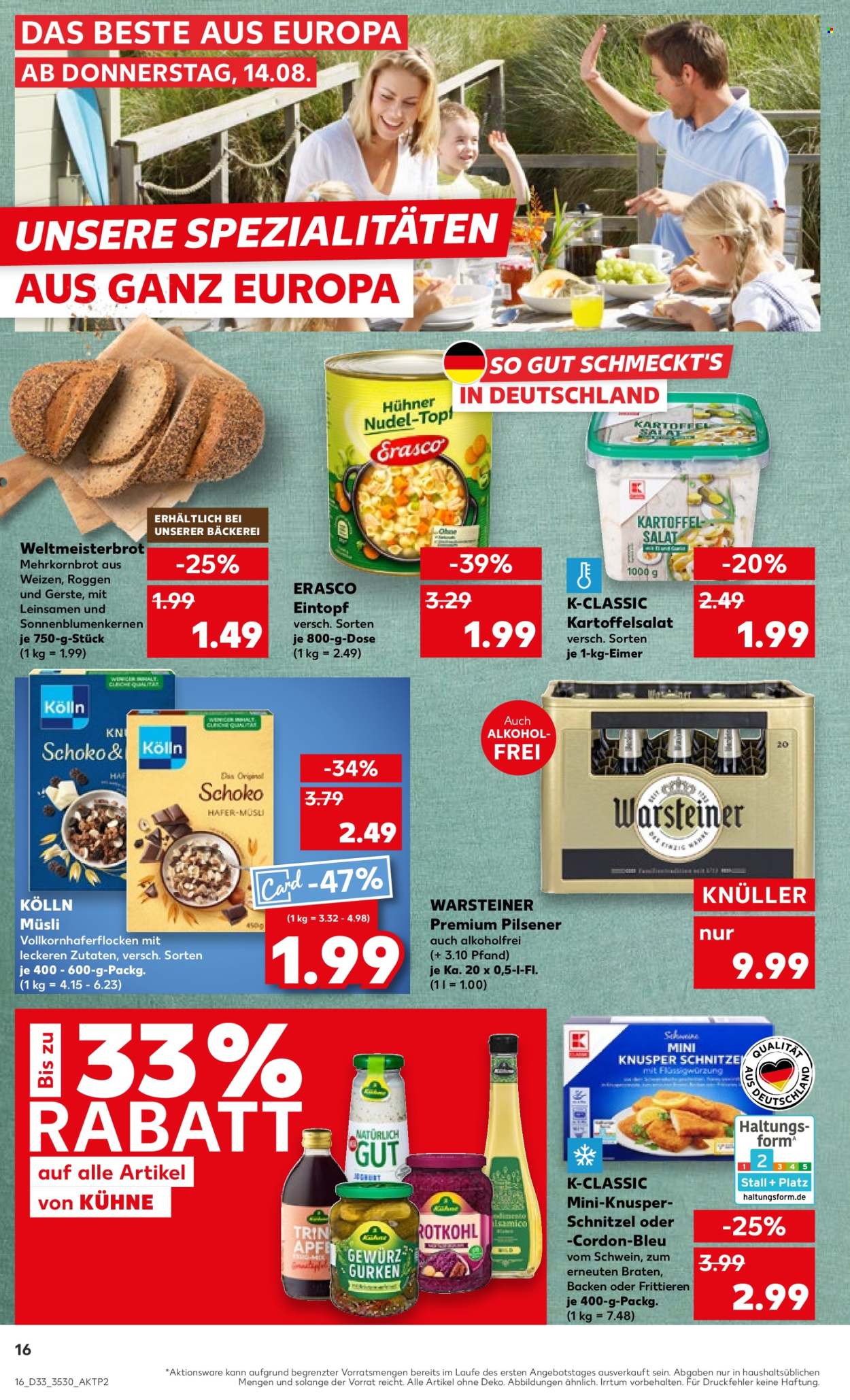 Kaufland Prospekte  - 14.08.2025 - 20.08.2025. Seite 16