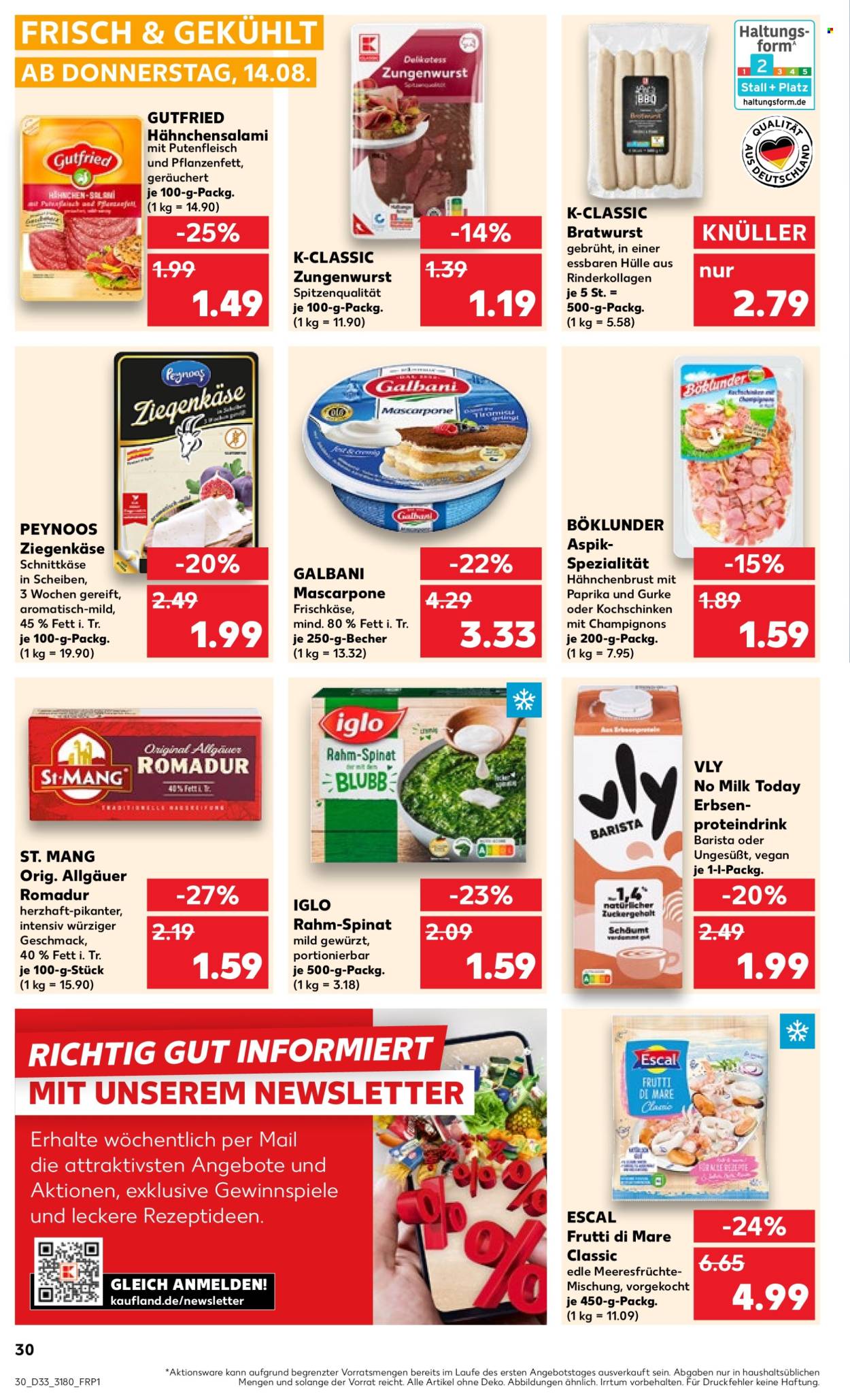 Kaufland Prospekte  - 14.08.2025 - 20.08.2025. Seite 30