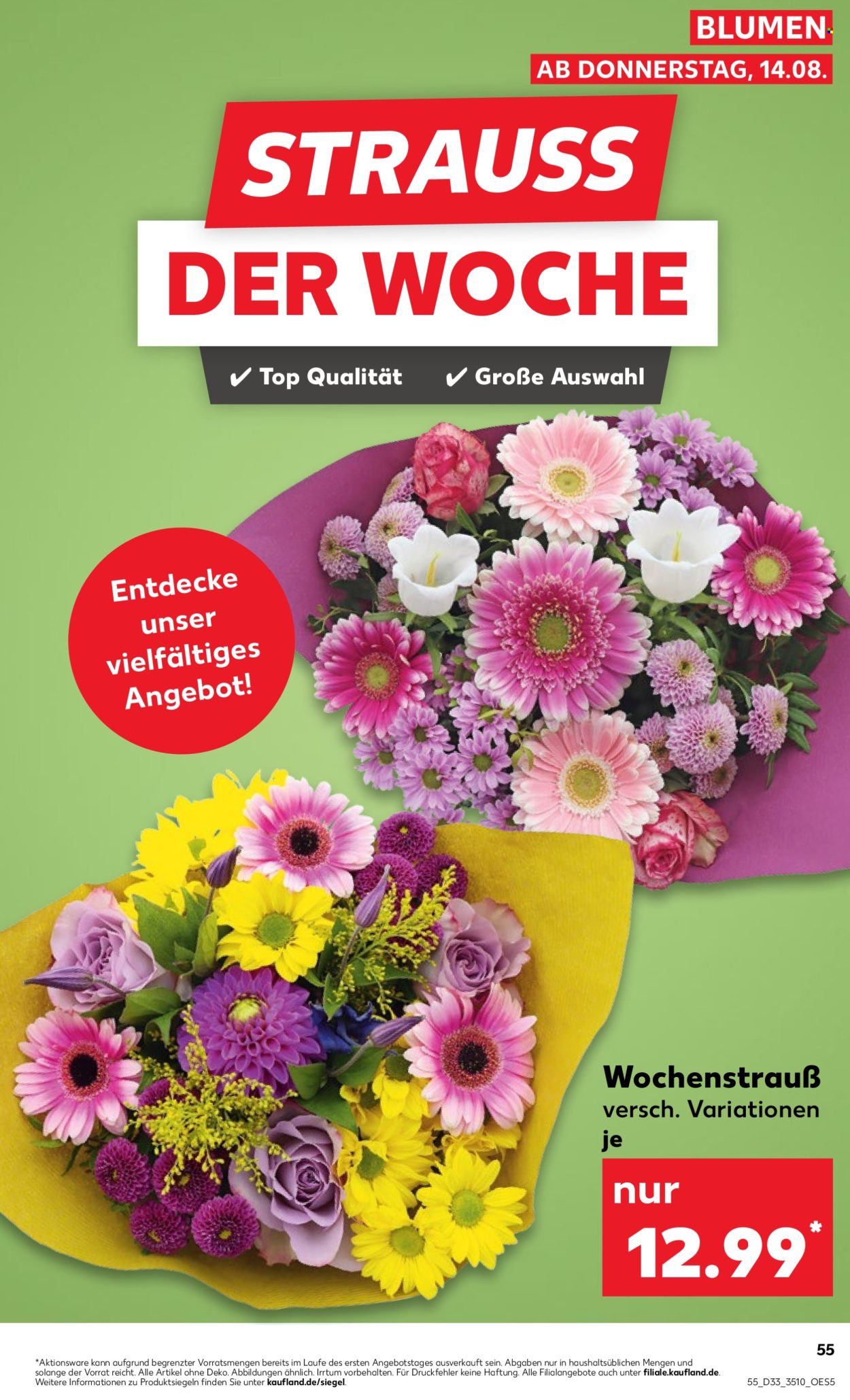 Kaufland Prospekte  - 14.08.2025 - 20.08.2025. Seite 55