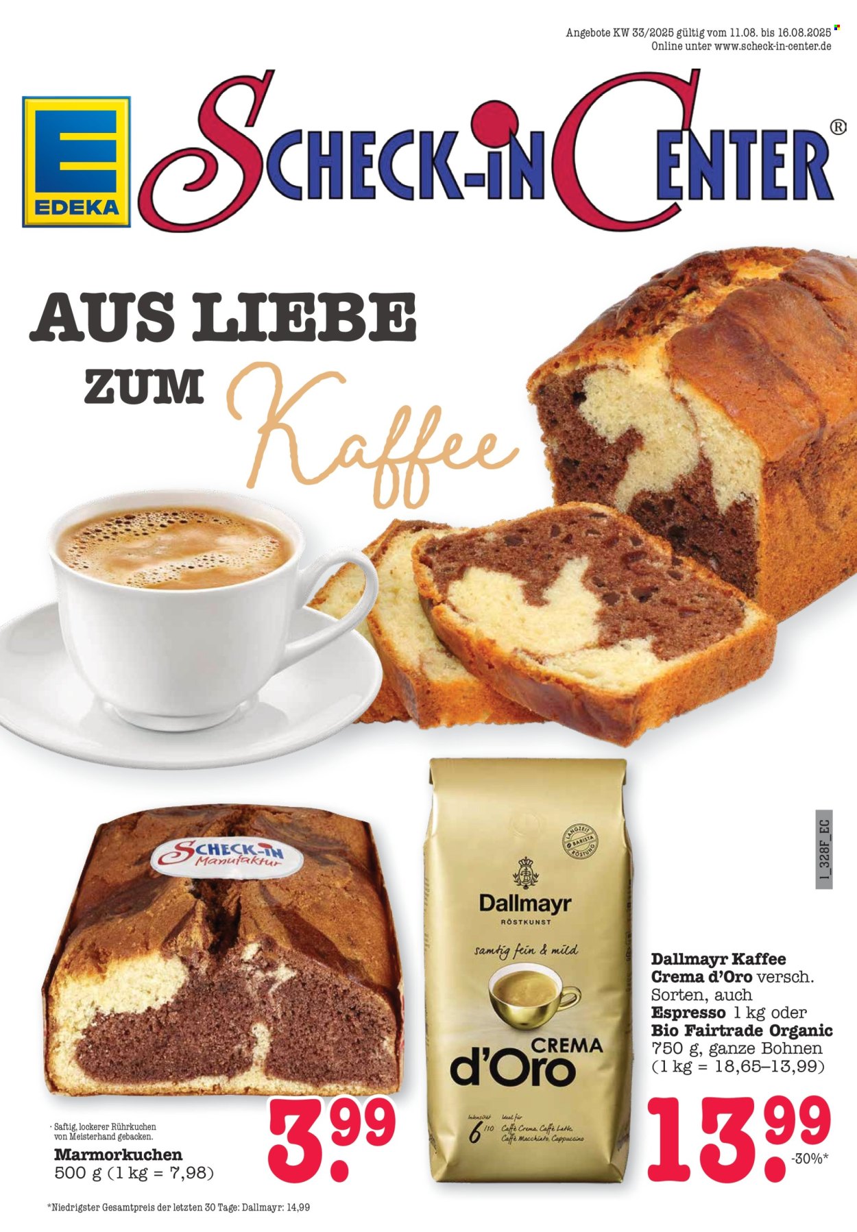 Scheck-in Prospekte  - 11.08.2025 - 16.08.2025. Seite 1