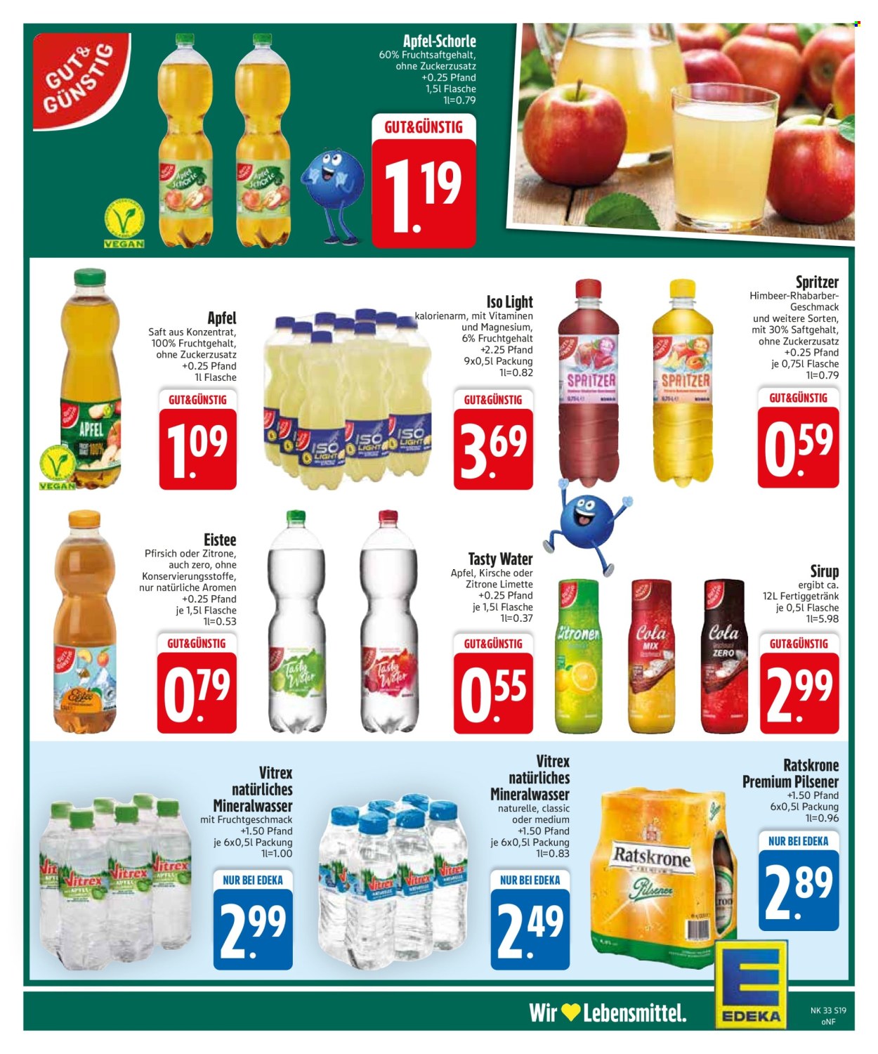 Edeka Prospekte  - 11.08.2025 - 16.08.2025. Seite 19