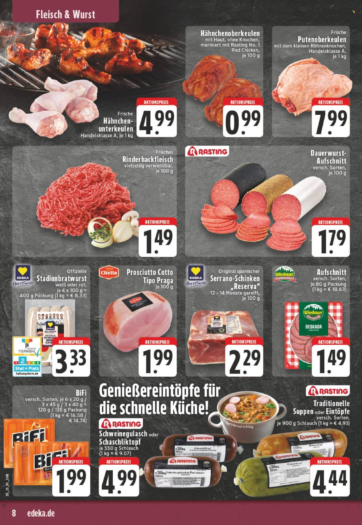 Edeka Prospekte  - 11.08.2025 - 16.08.2025. Seite 8