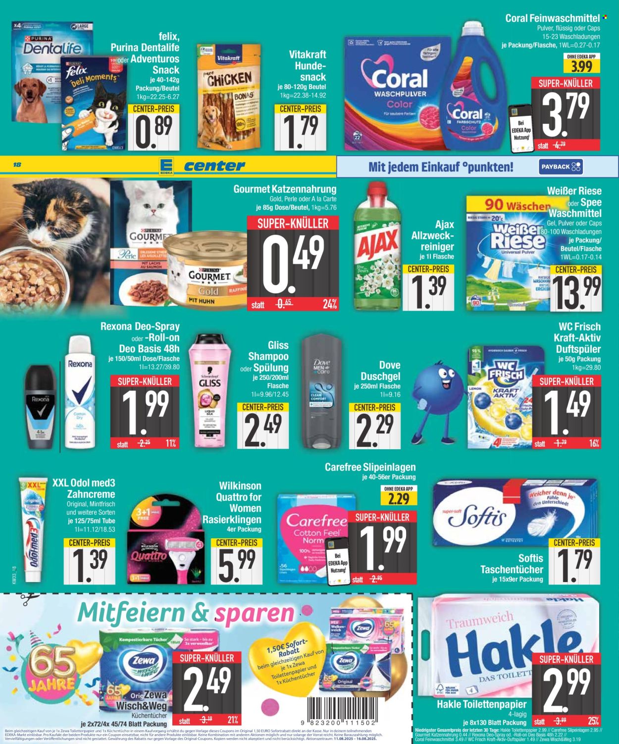 Edeka Prospekte  - 11.08.2025 - 16.08.2025. Seite 18