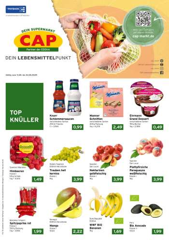 Prospekte CAP-Markt - 11.08.2025 - 16.08.2025.