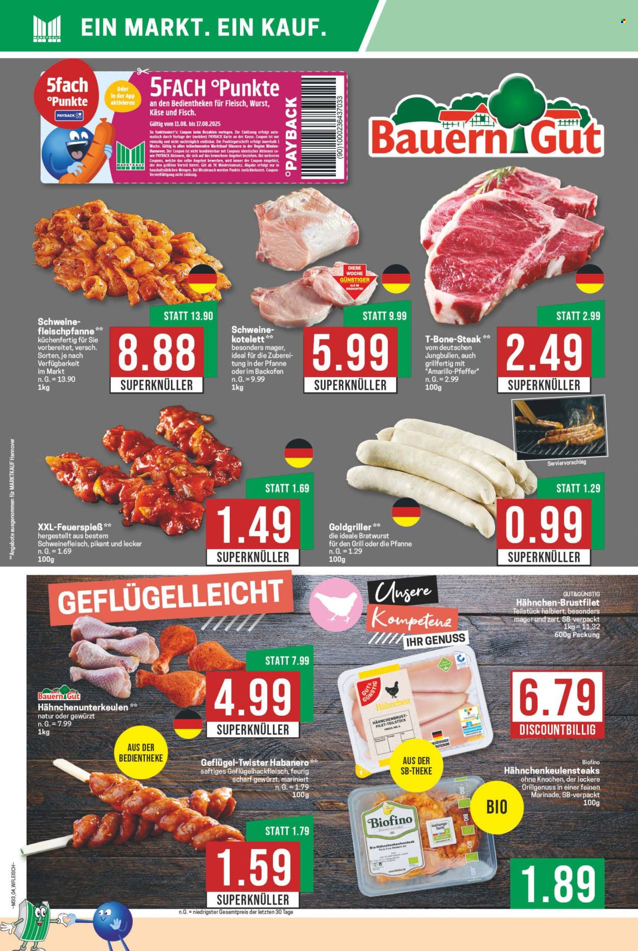 Marktkauf Prospekte  - 11.08.2025 - 16.08.2025. Seite 4