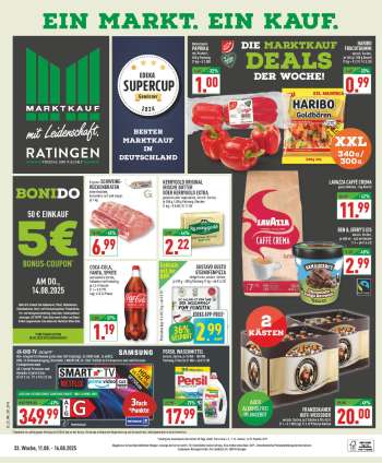 Prospekte Marktkauf - 11.08.2025 - 16.08.2025.