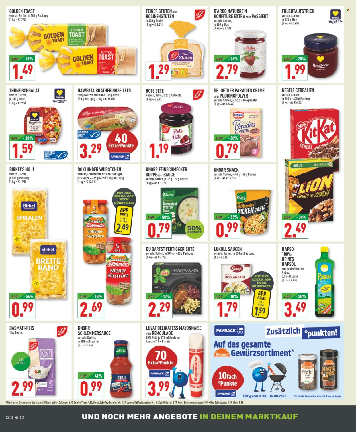 Marktkauf Prospekte  - 11.08.2025 - 16.08.2025. Seite 12