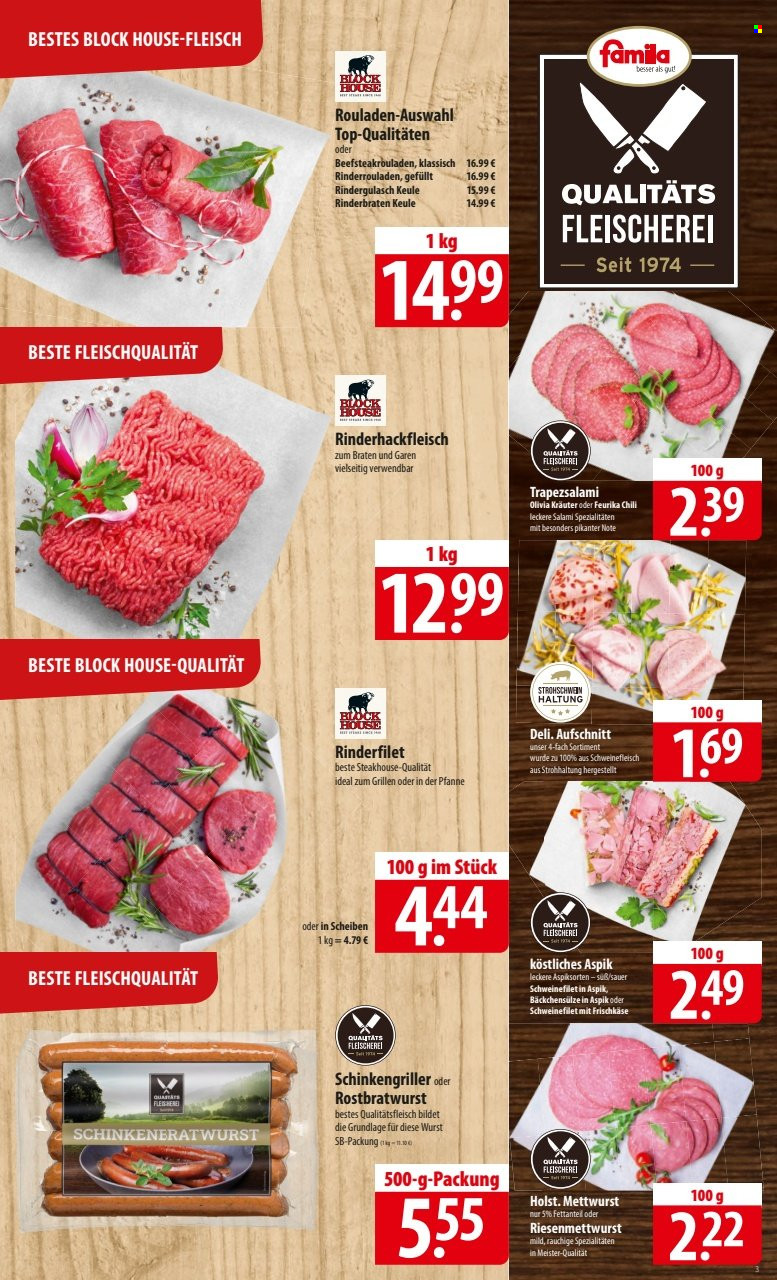 famila Prospekte  - 11.08.2025 - 16.08.2025. Seite 3