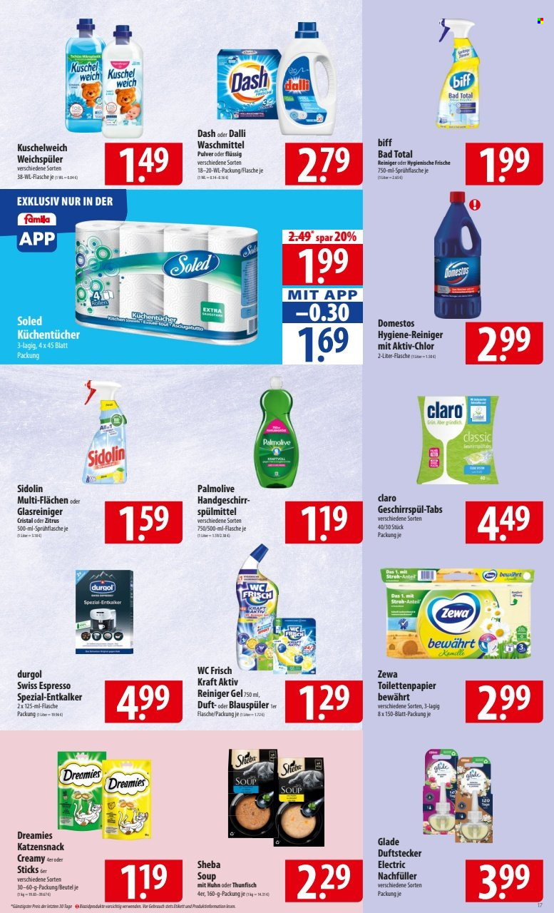 famila Prospekte  - 11.08.2025 - 16.08.2025. Seite 17