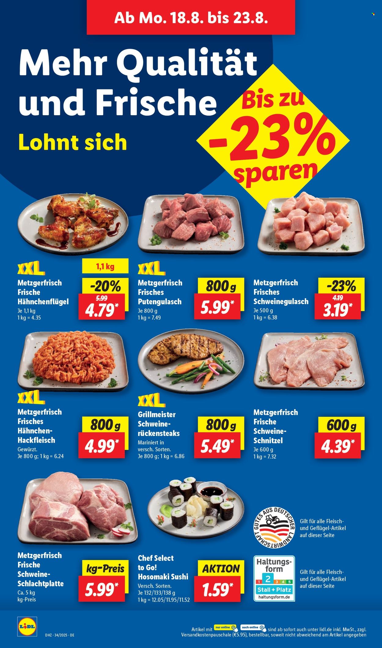 Lidl Prospekte  - 18.08.2025 - 23.08.2025. Seite 6
