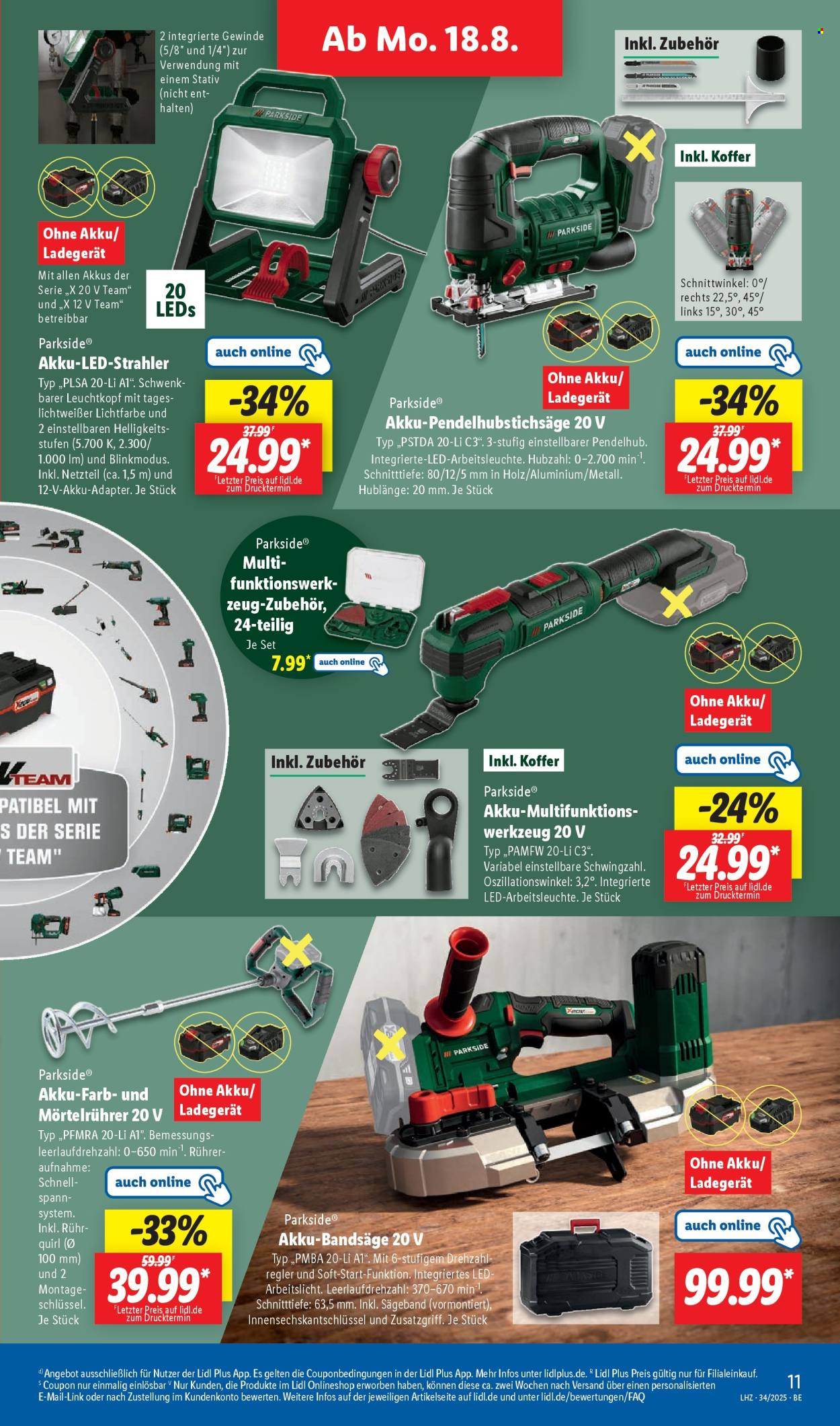 Lidl Prospekte  - 18.08.2025 - 23.08.2025. Seite 21