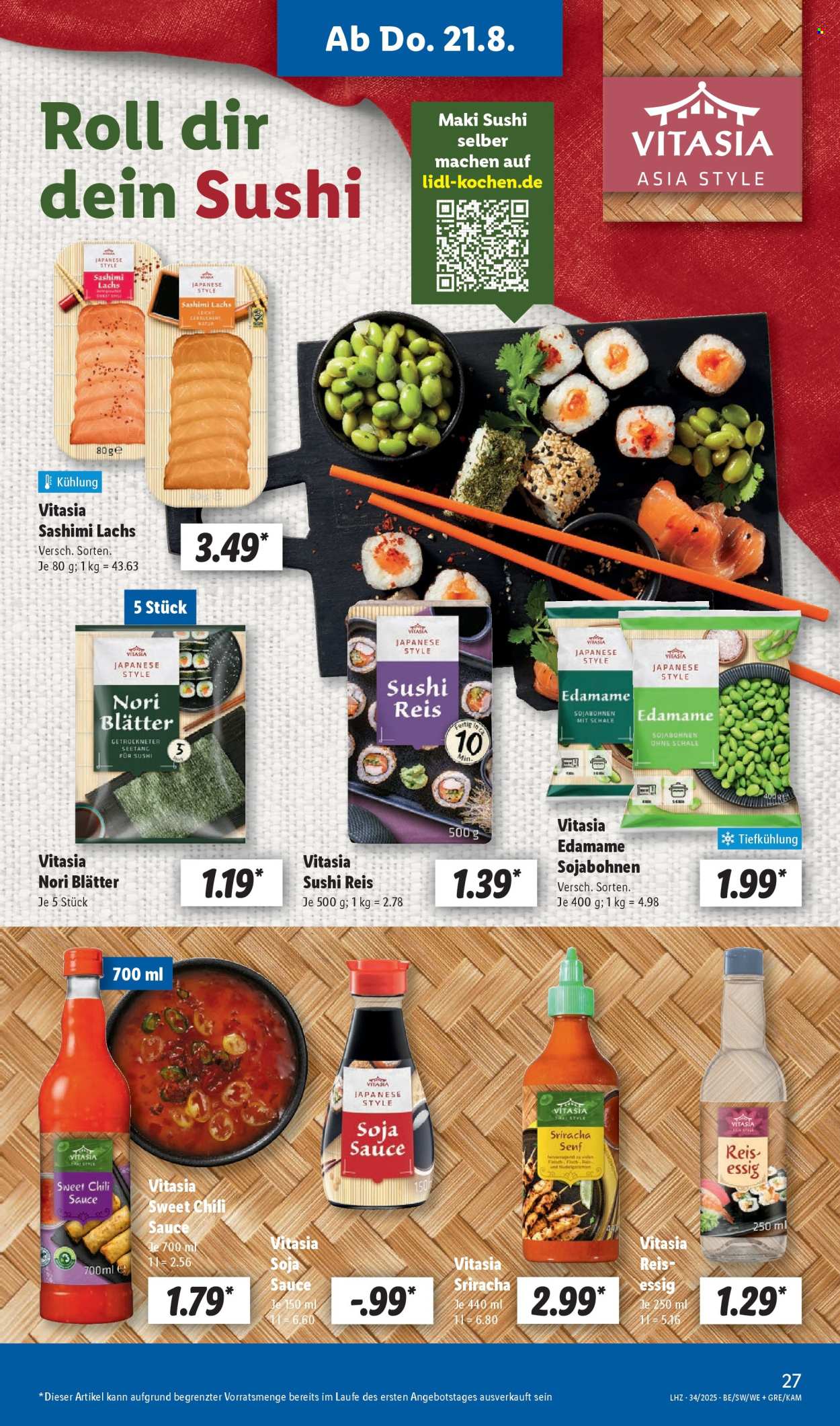 Lidl Prospekte  - 18.08.2025 - 23.08.2025. Seite 45