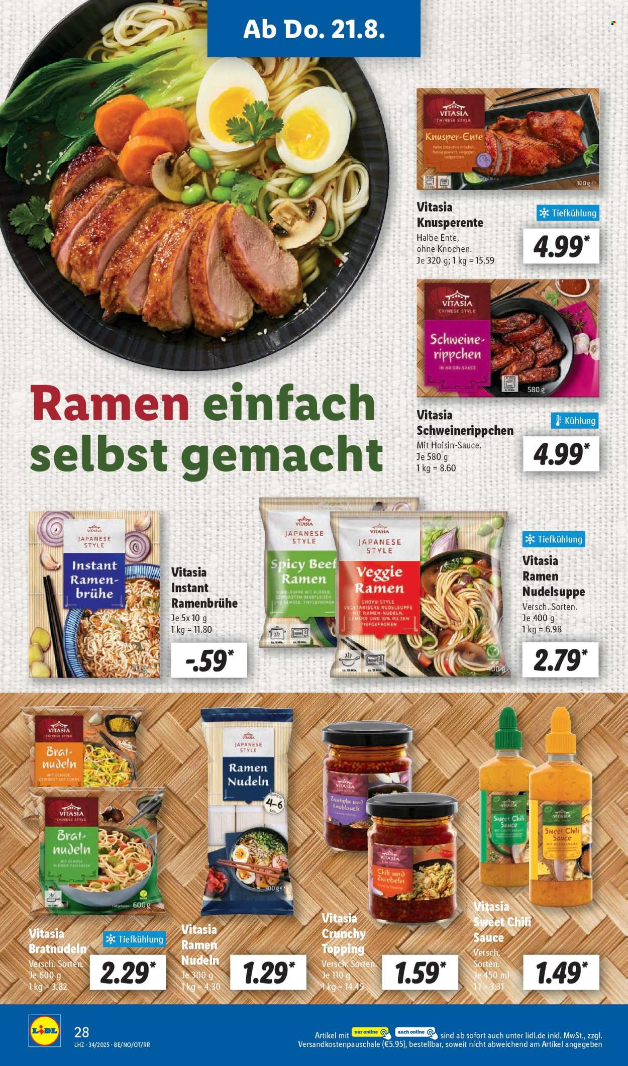 Lidl Prospekte  - 18.08.2025 - 23.08.2025. Seite 46