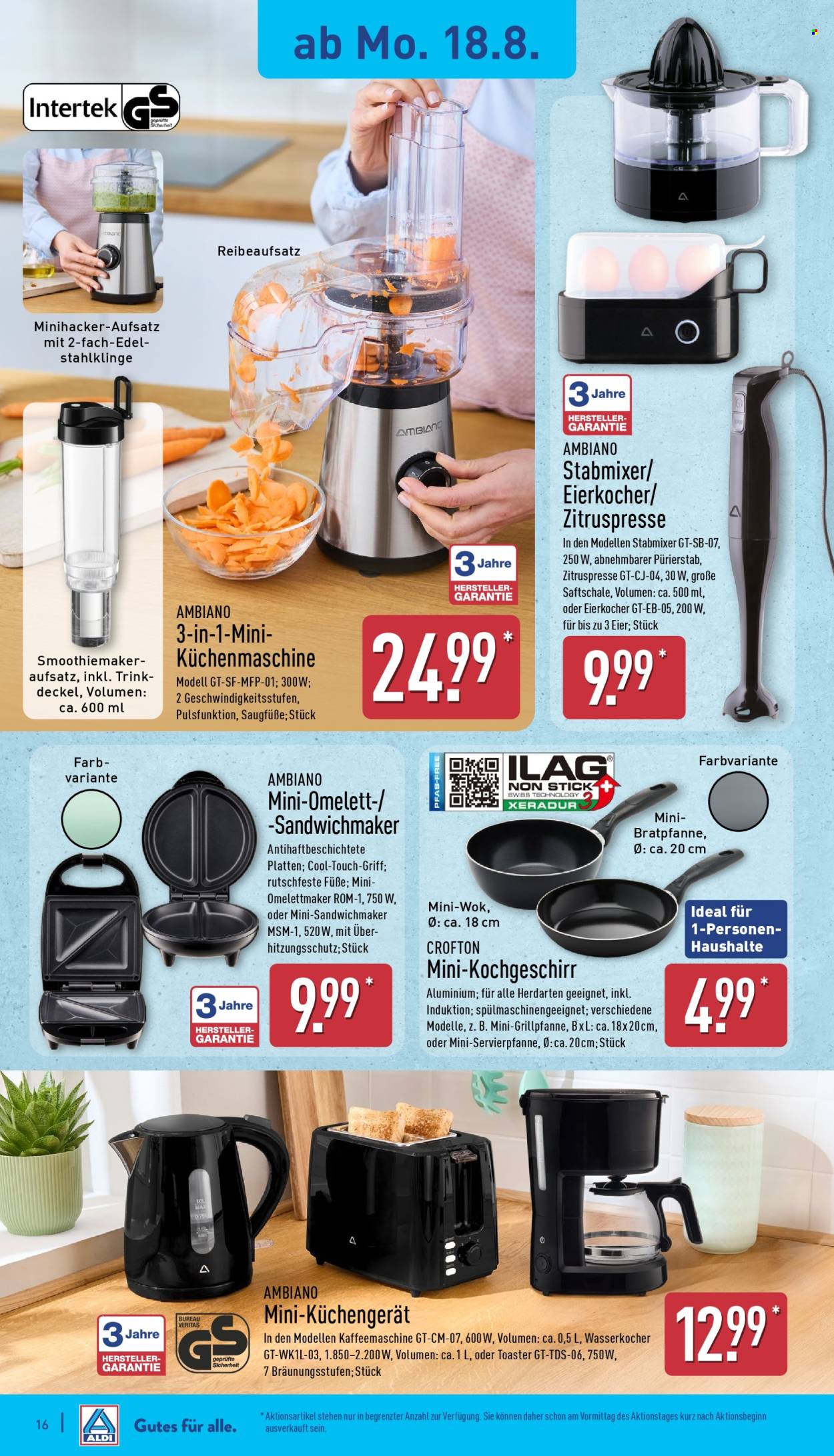 ALDI Nord Prospekte  - 18.08.2025 - 23.08.2025. Seite 16