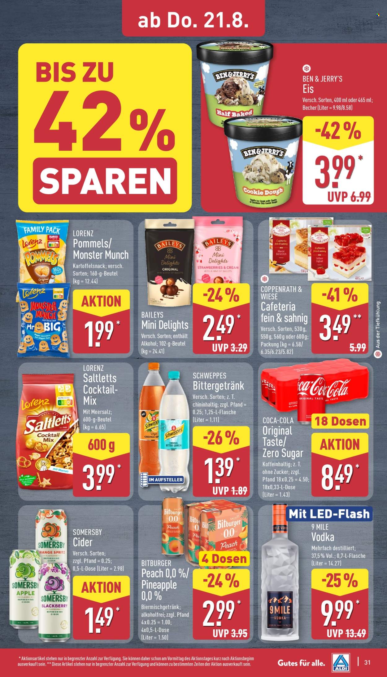 ALDI Nord Prospekte  - 18.08.2025 - 23.08.2025. Seite 31