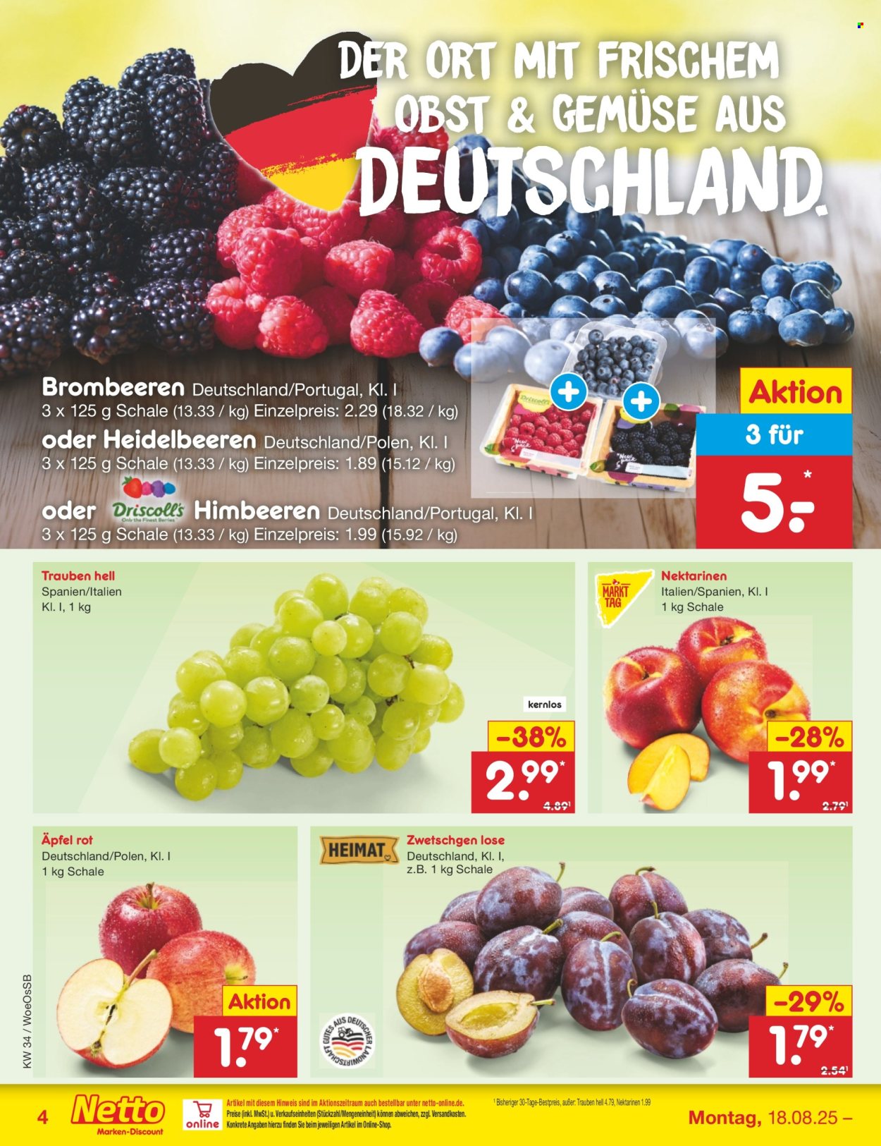 Netto Marken-Discount Prospekte  - 18.08.2025 - 23.08.2025. Seite 4