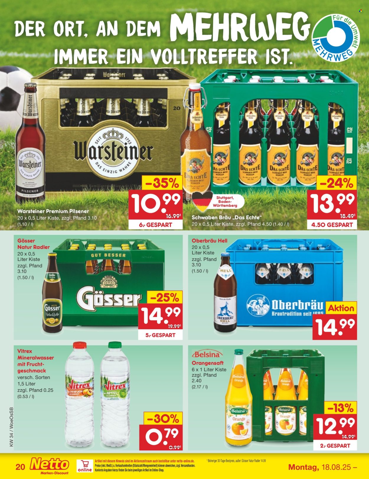 Netto Marken-Discount Prospekte  - 18.08.2025 - 23.08.2025. Seite 28