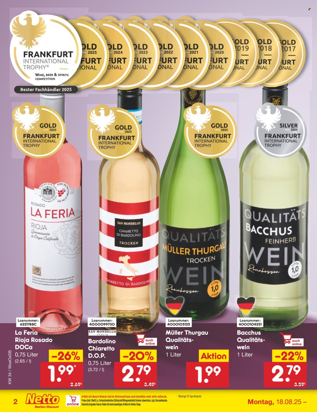 Netto Marken-Discount Prospekte  - 18.08.2025 - 23.08.2025. Seite 34