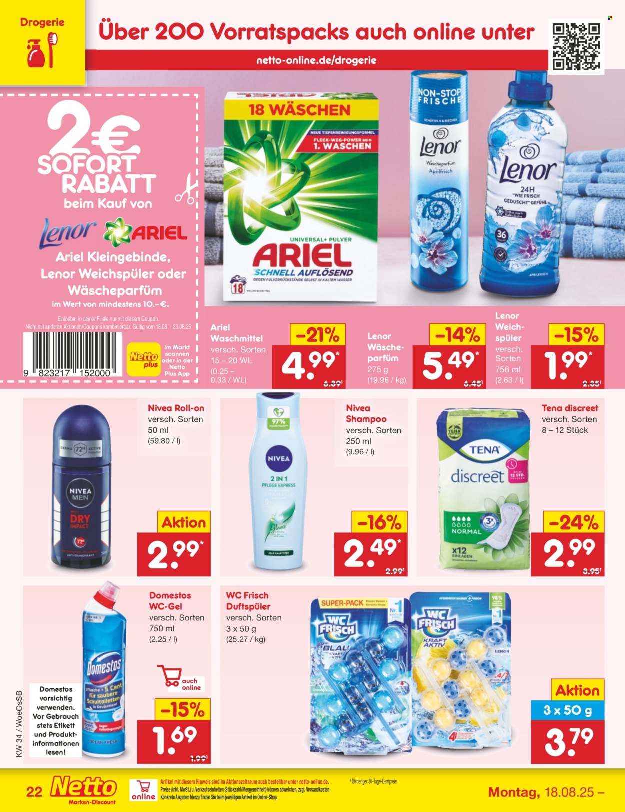 Netto Marken-Discount Prospekte  - 18.08.2025 - 23.08.2025. Seite 36