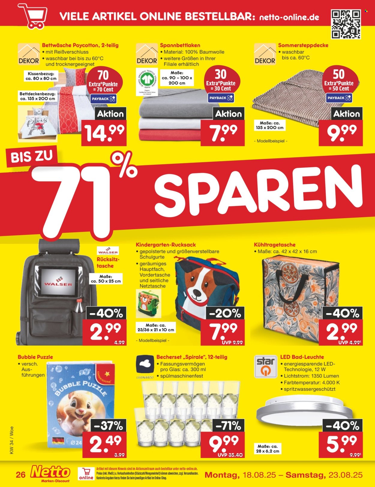 Netto Marken-Discount Prospekte  - 18.08.2025 - 23.08.2025. Seite 48