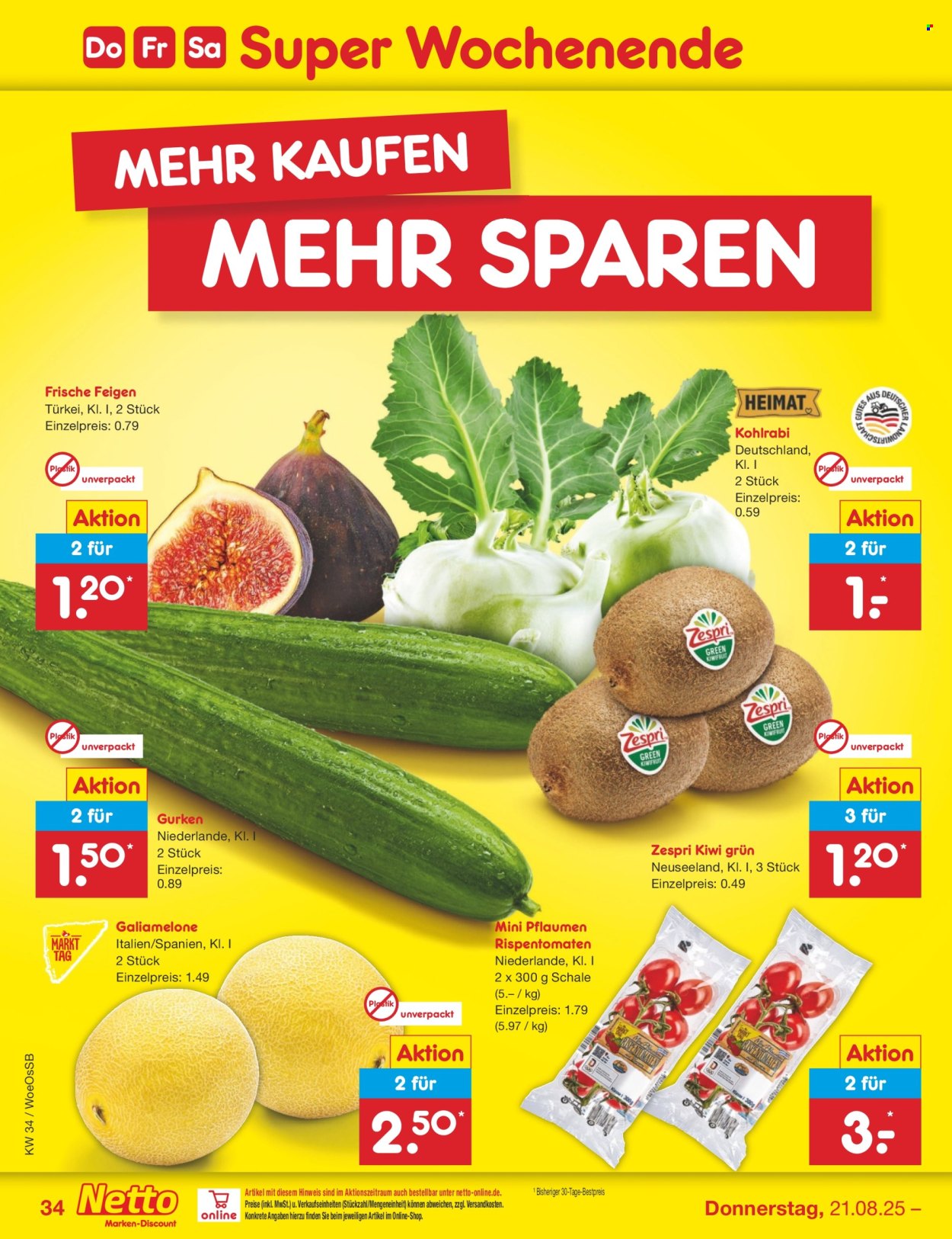 Netto Marken-Discount Prospekte  - 18.08.2025 - 23.08.2025. Seite 60