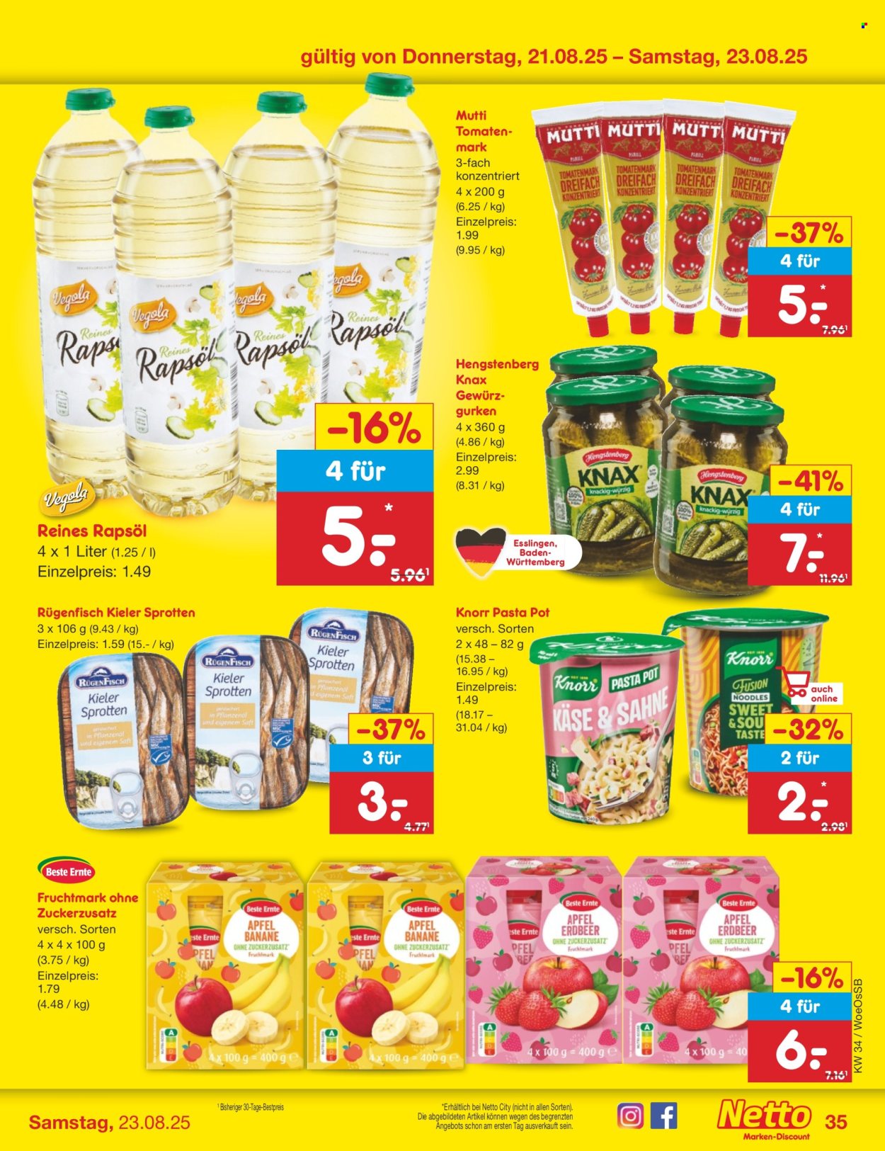 Netto Marken-Discount Prospekte  - 18.08.2025 - 23.08.2025. Seite 61