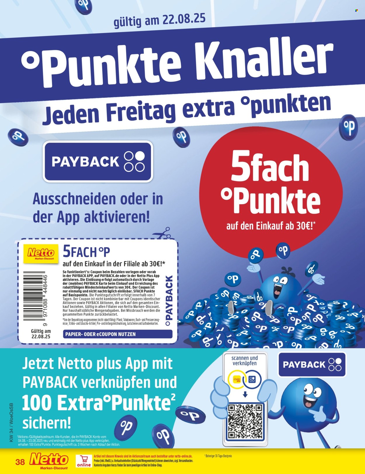 Netto Marken-Discount Prospekte  - 18.08.2025 - 23.08.2025. Seite 64