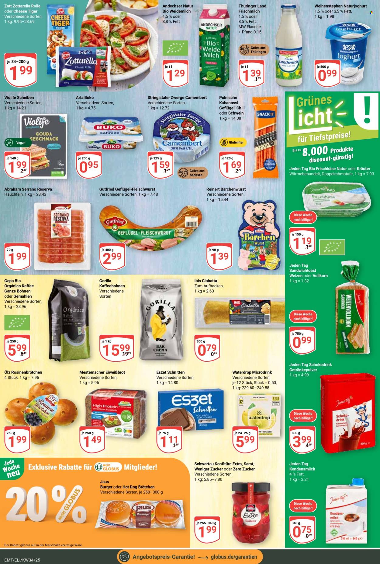 Globus Prospekte  - 18.08.2025 - 23.08.2025. Seite 13
