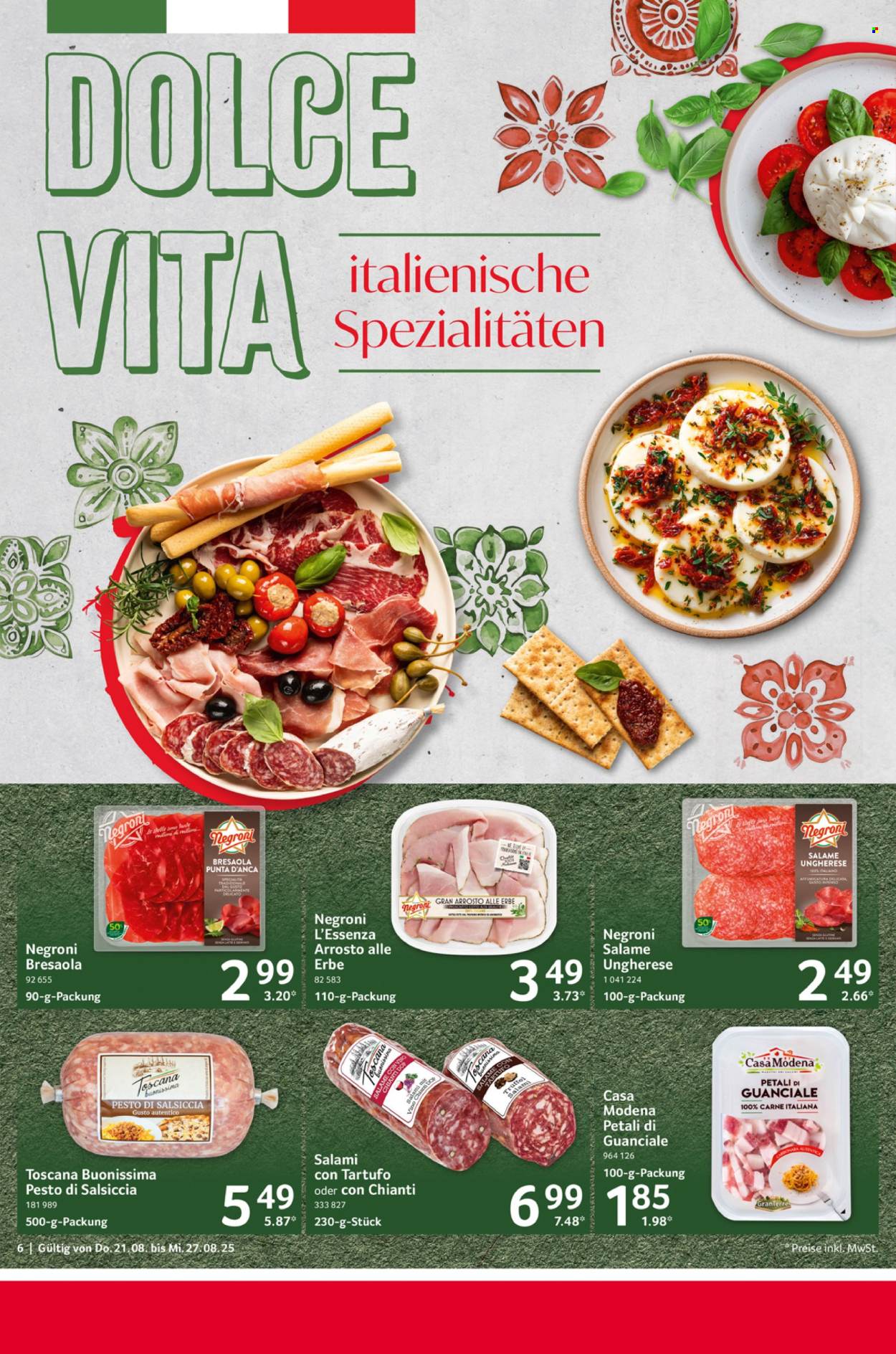 Selgros Prospekte  - 21.08.2025 - 27.08.2025. Seite 6