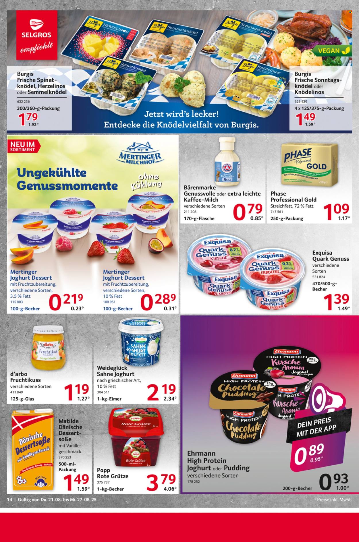 Selgros Prospekte  - 21.08.2025 - 27.08.2025. Seite 14