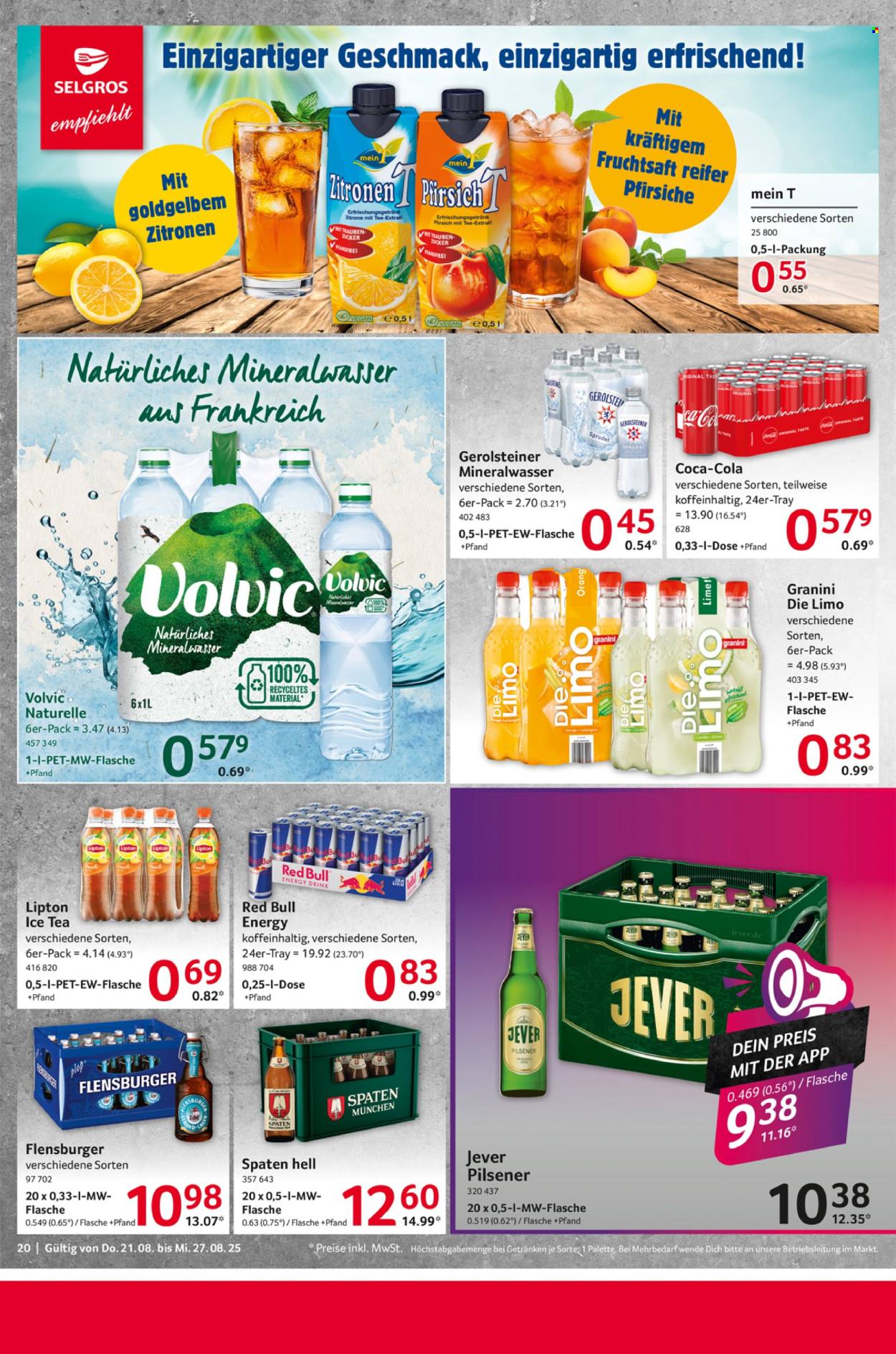 Selgros Prospekte  - 21.08.2025 - 27.08.2025. Seite 20