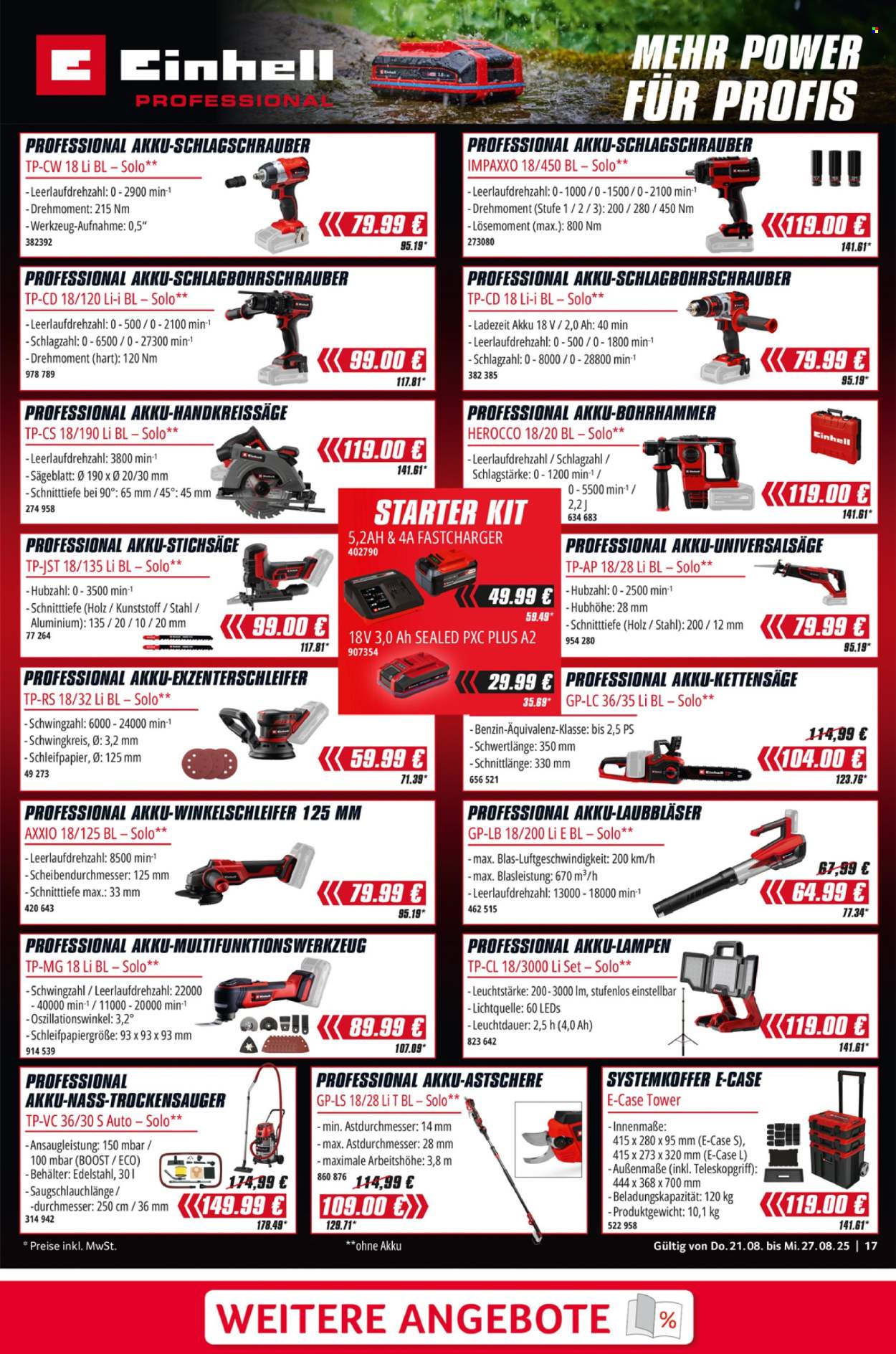 Selgros Prospekte  - 21.08.2025 - 27.08.2025. Seite 17