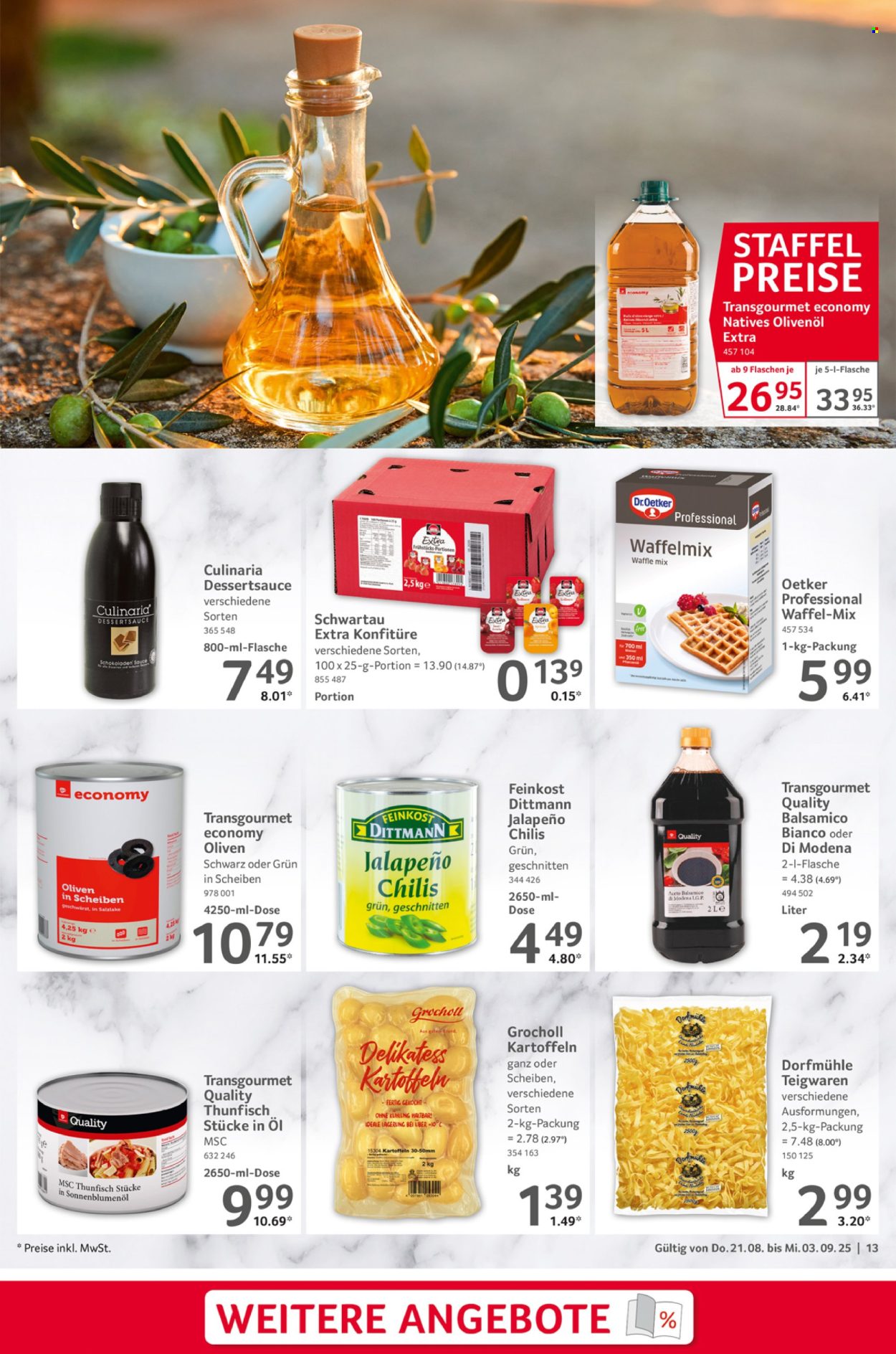 Selgros Prospekte  - 21.08.2025 - 3.09.2025. Seite 13