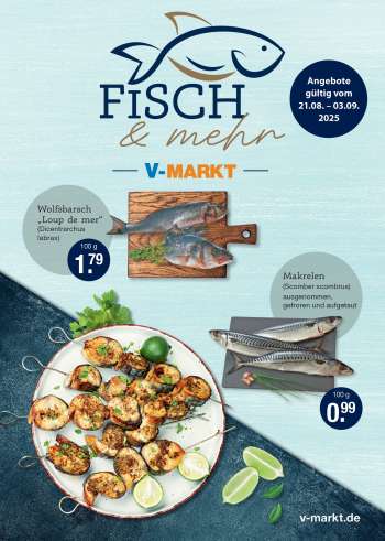 Prospekte V-Markt - 21.08.2025 - 3.09.2025.