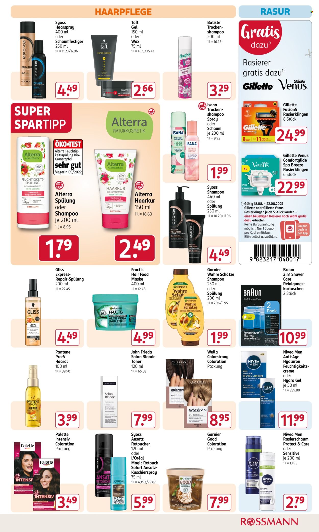 Rossmann Prospekte  - 18.08.2025 - 22.08.2025. Seite 7
