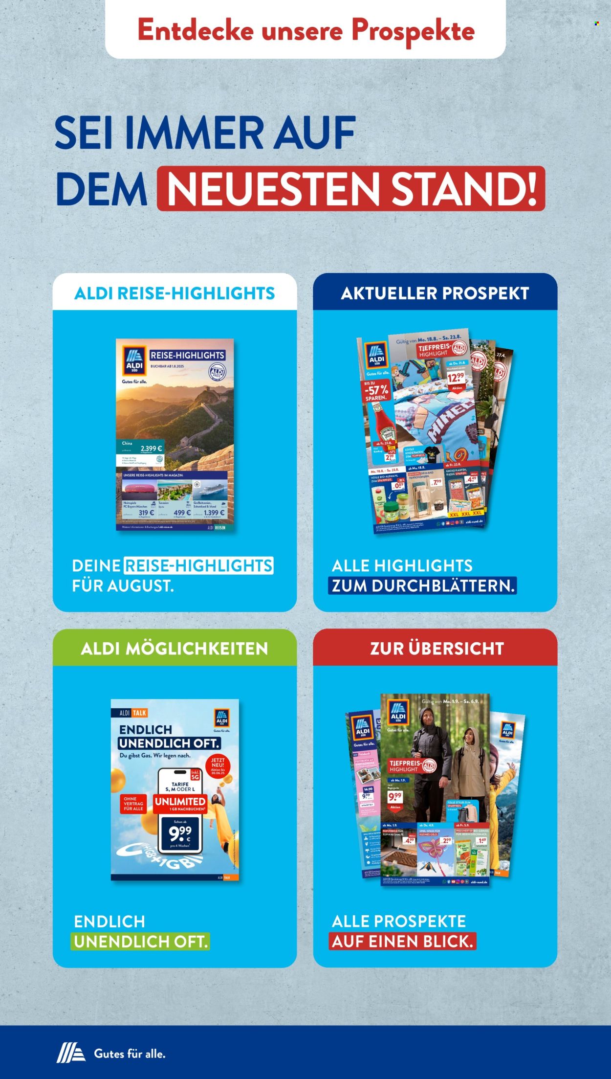ALDI SÜD Prospekte  - 25.08.2025 - 30.08.2025. Seite 43