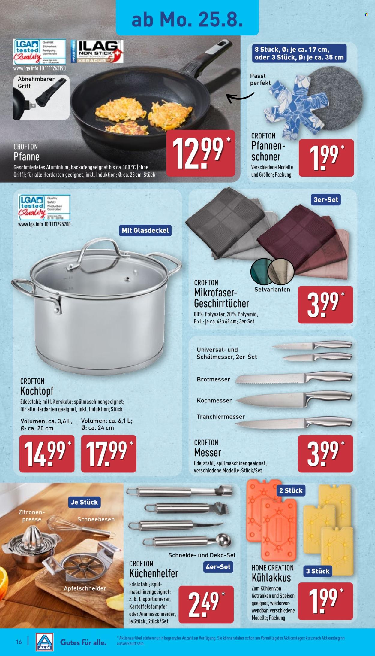 ALDI Nord Prospekte  - 25.08.2025 - 30.08.2025. Seite 16