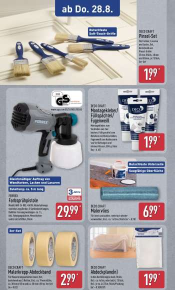 thumbnail - DECO CRAFT Pinsel-Set