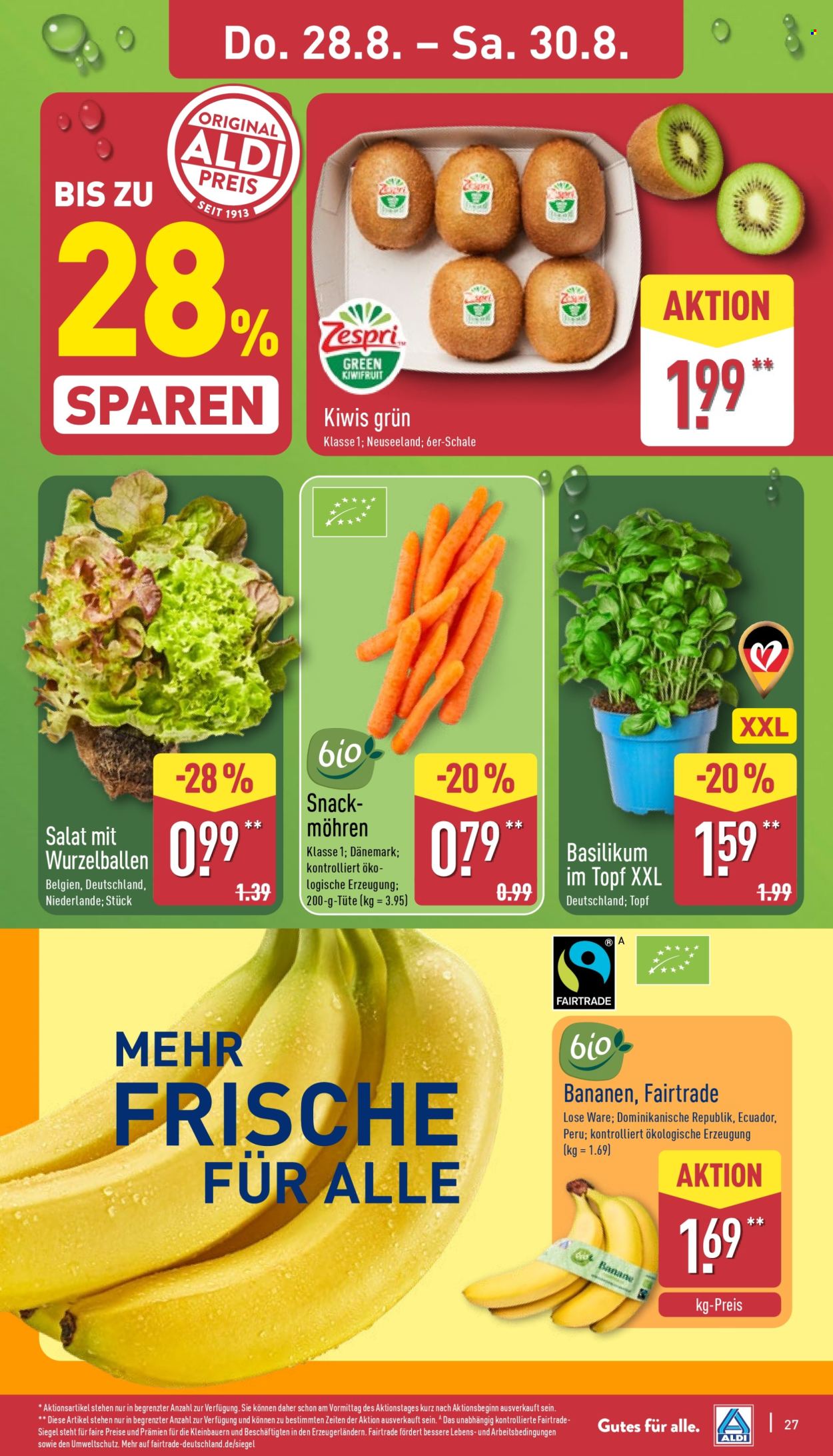 ALDI Nord Prospekte  - 25.08.2025 - 30.08.2025. Seite 27