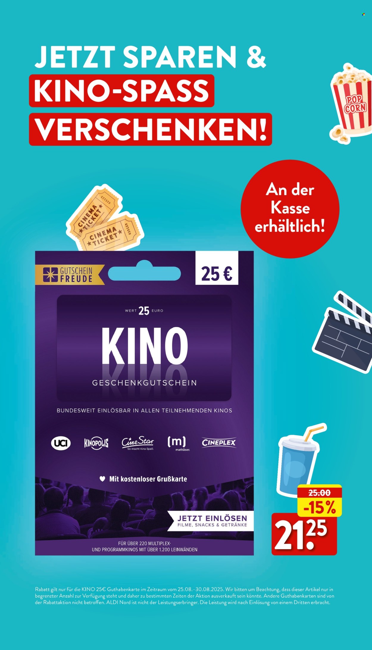 ALDI Nord Prospekte  - 25.08.2025 - 30.08.2025. Seite 44