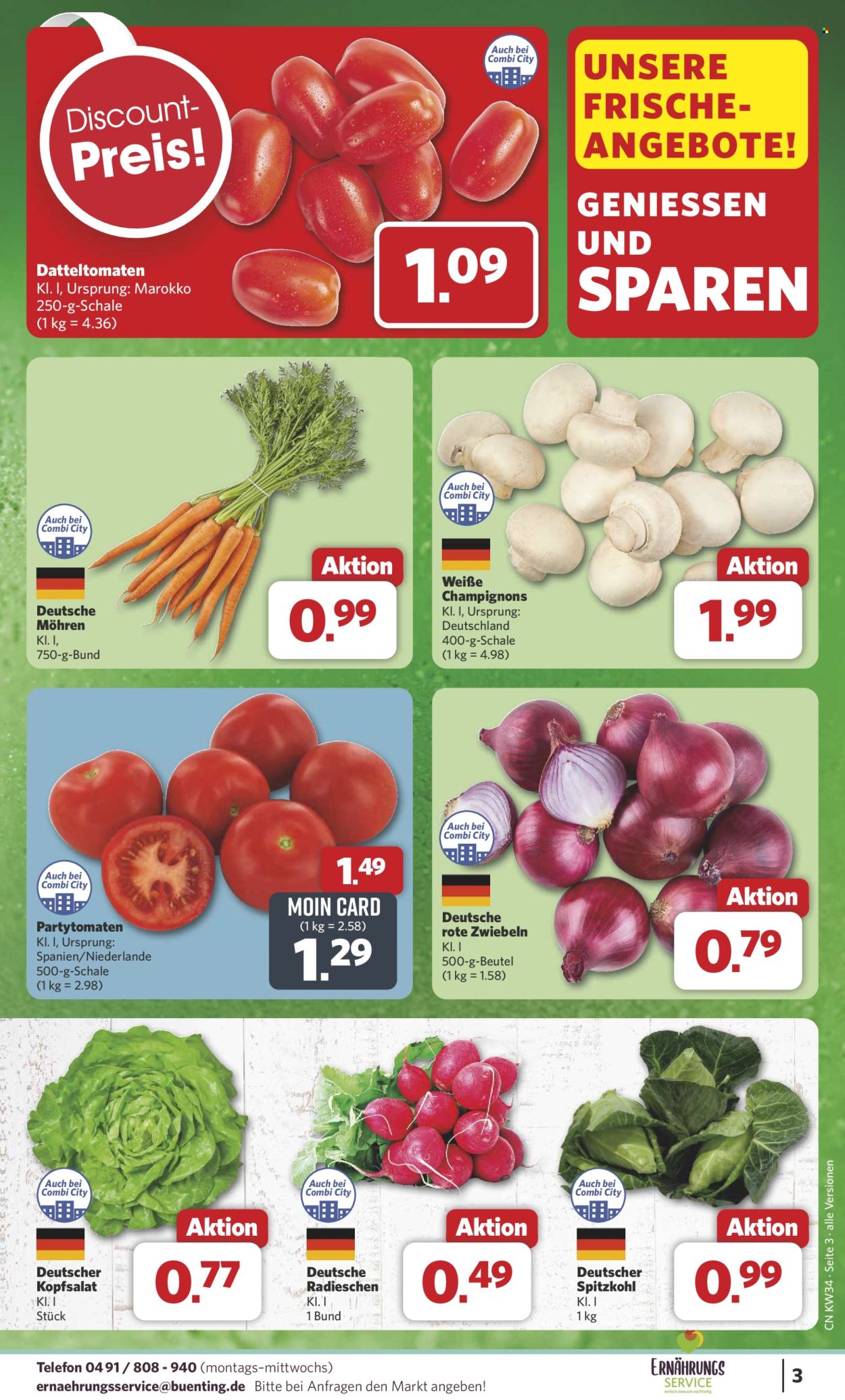 Combi Prospekte  - 18.08.2025 - 23.08.2025. Seite 3