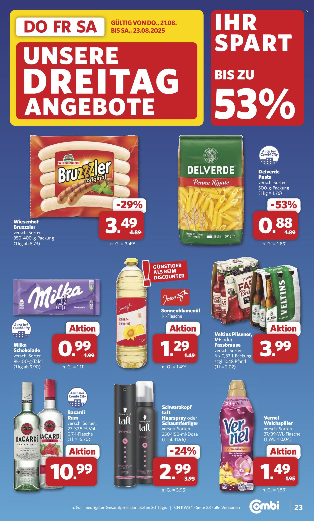 Combi Prospekte  - 18.08.2025 - 23.08.2025. Seite 31