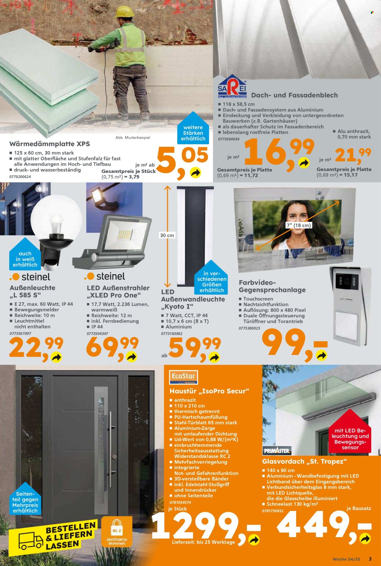 Globus Baumarkt Prospekte  - 18.08.2025 - 23.08.2025. Seite 3
