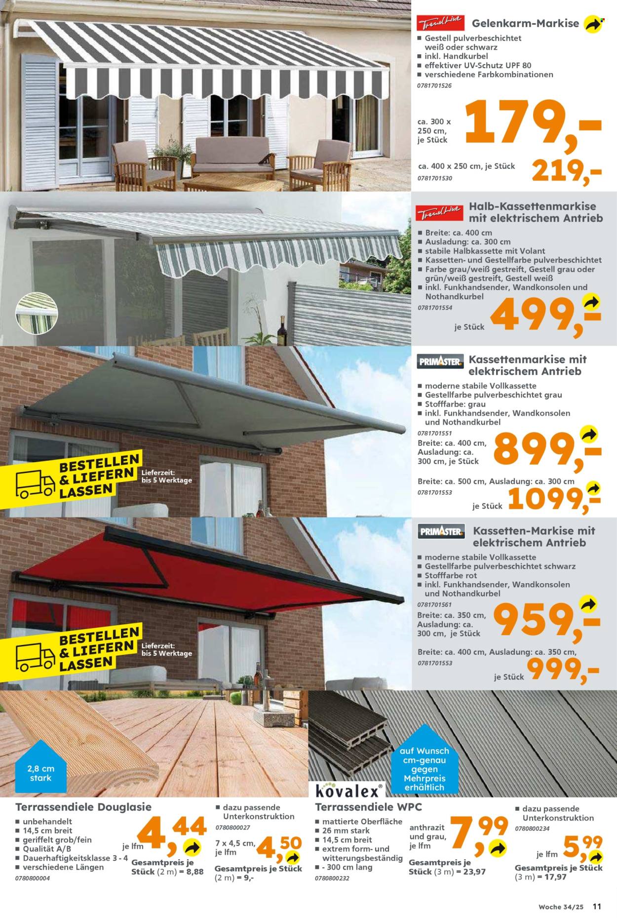 Globus Baumarkt Prospekte  - 18.08.2025 - 23.08.2025. Seite 11
